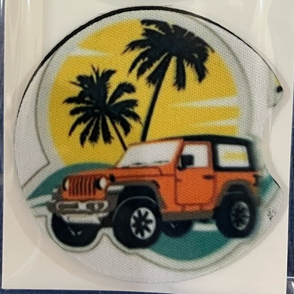Jeep Wrangler car coaster - Picture 3 of 3